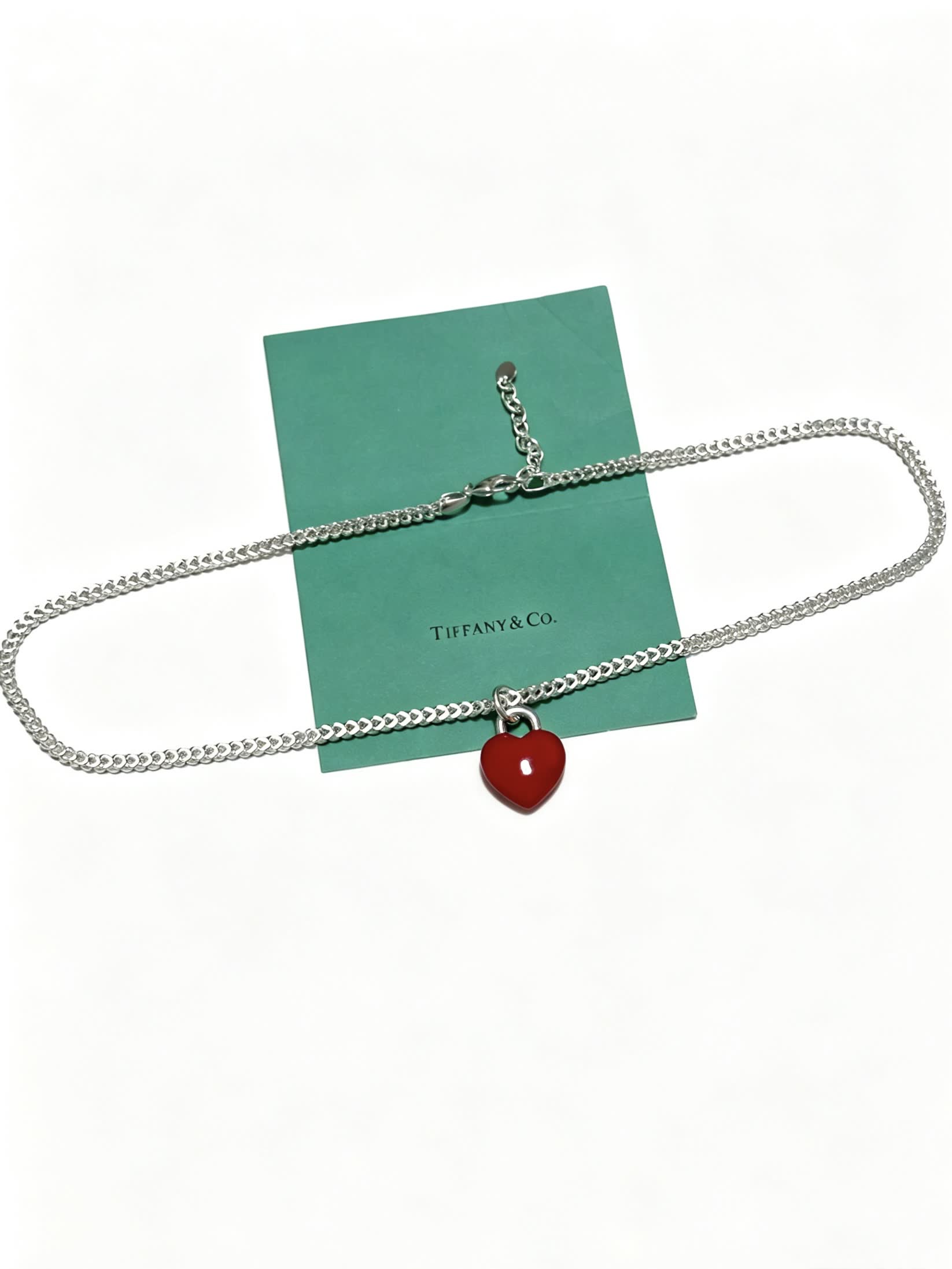 Tiffany & Co. Heart Charm Necklace